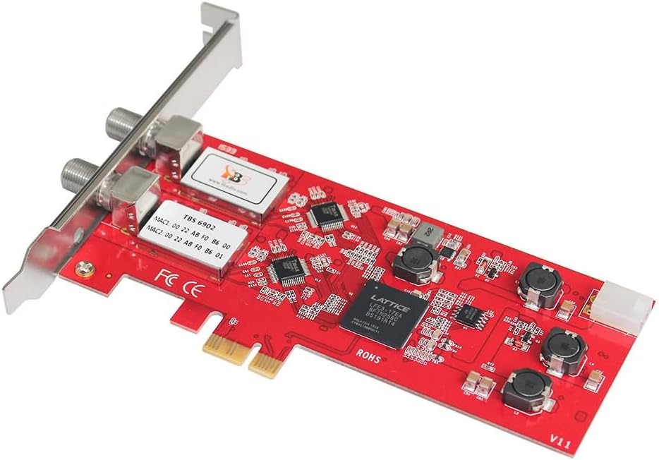 Dual Satellite PCIe TV Tuner Card DVB-S2 B8543