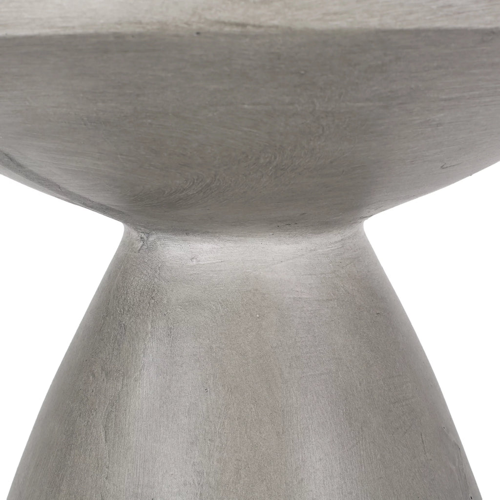 Lightweight Concrete Outdoor Side Table J45794