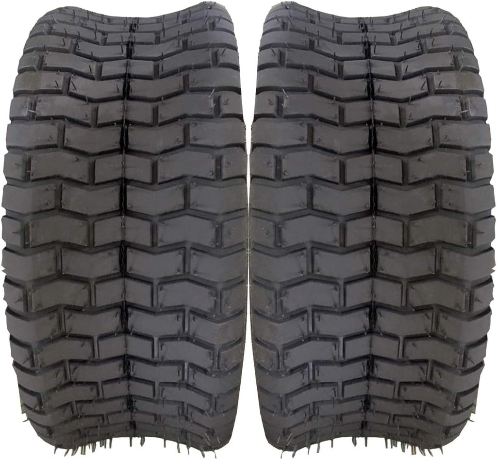 2pcs Turf Tires 16x6.50-8 4ply Tubeless Lawn Garden Mower Tractor Cart Tires W5674