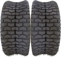 2pcs Turf Tires 16x6.50-8 4ply Tubeless Lawn Garden Mower Tractor Cart Tires W5674