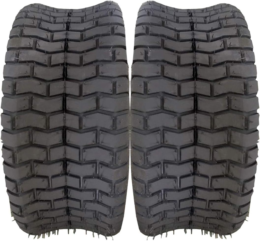 2pcs Turf Tires 16x6.50-8 4ply Tubeless Lawn Garden Mower Tractor Cart Tires W5674