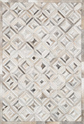 Ivory Grey 5' x 7'6 Rug L743