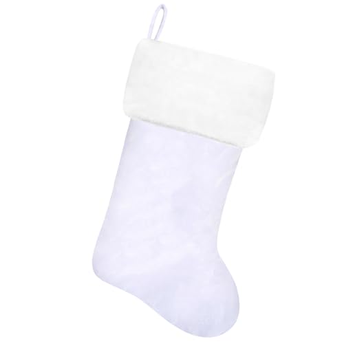 20 Inches Red Velvet Christmas Stockings I982