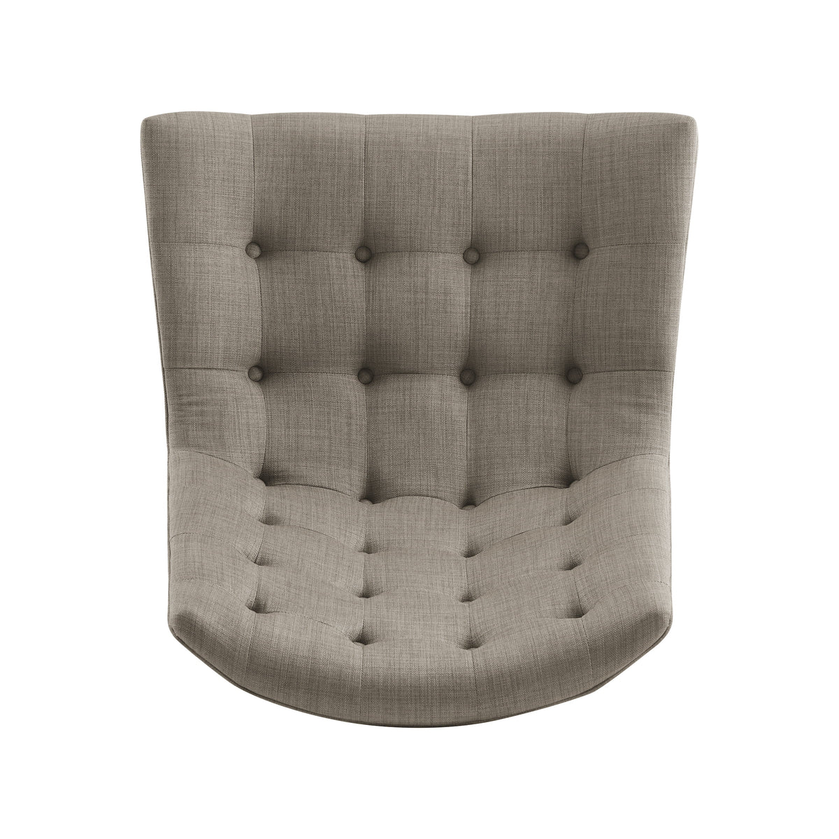 Gray Button Tufted Accent Chair W32857