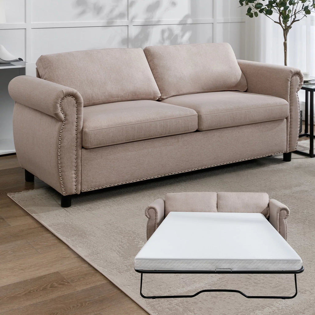 Queen Size Pull Out Sofa Bed U57684