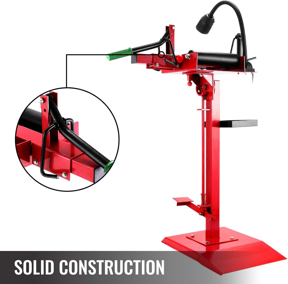 Manual Tire Spreader with Stand Adjustable LED Light S9712