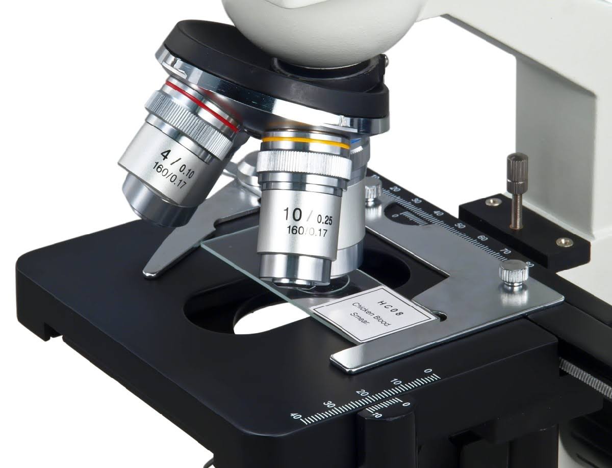 40X-1600X Binocular Compound Microscope with USB Camera M918