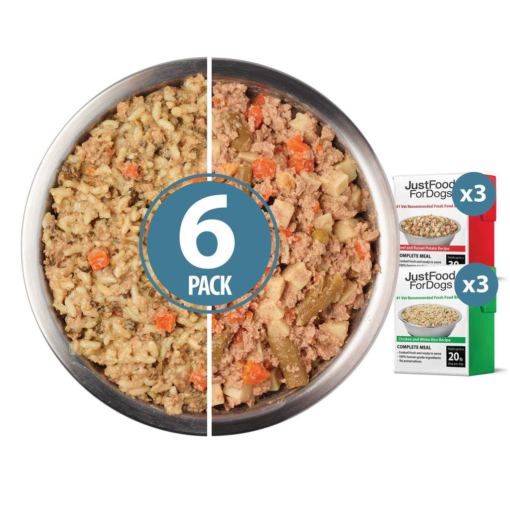 Beef Chicken Variety Pack Dog Fresh Food D662
