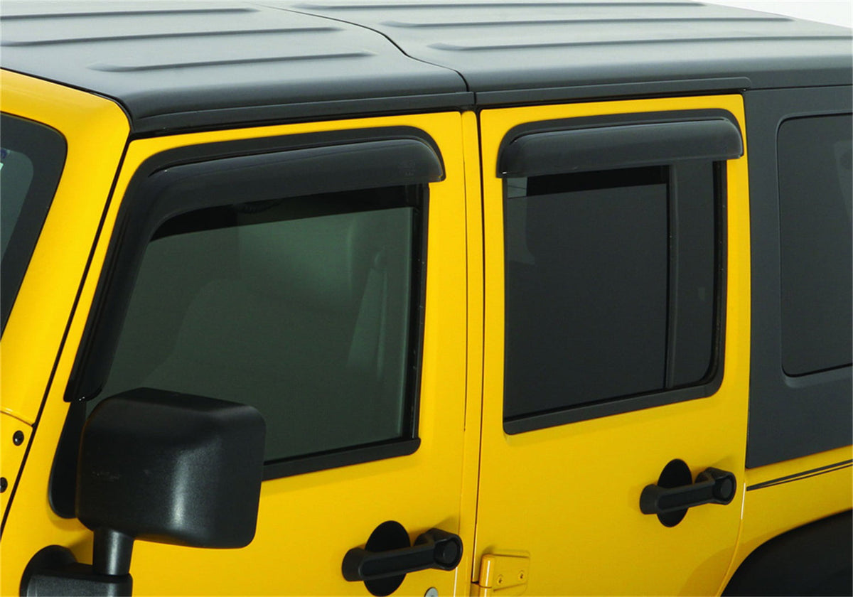 Smoke Ventvisor For Jeep Wrangler Unlimited 4-Door I341