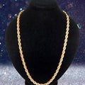 10K Solid Gold Rope Chain B74994
