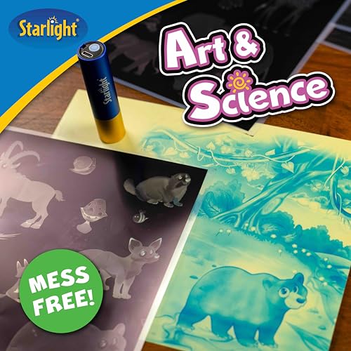 Light-Activated Paper Art Kit with UV Flashlight J92511