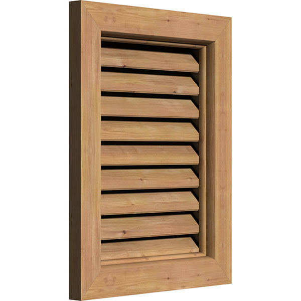 Unfinished Functional Vertical Gable Vent P589768