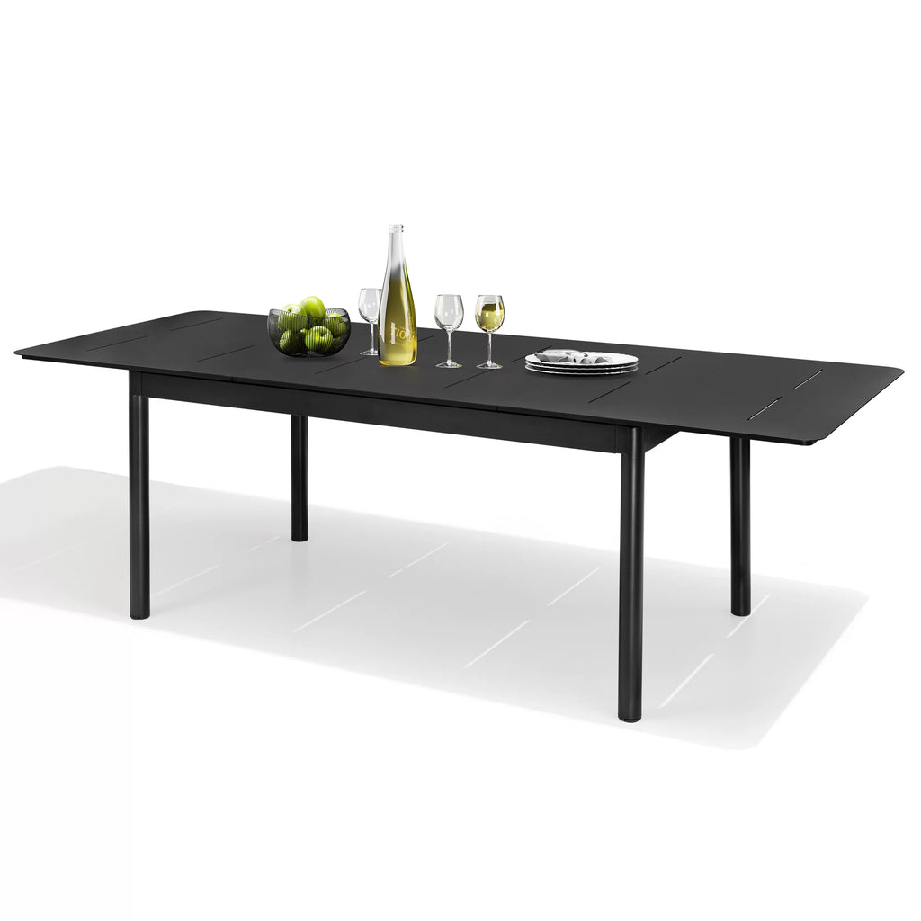 Expandable Aluminum Outdoor Dining Table M1225
