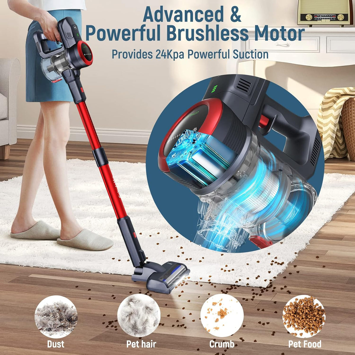10-in-1 Cordless Stick Vacuum Cleaner Y235