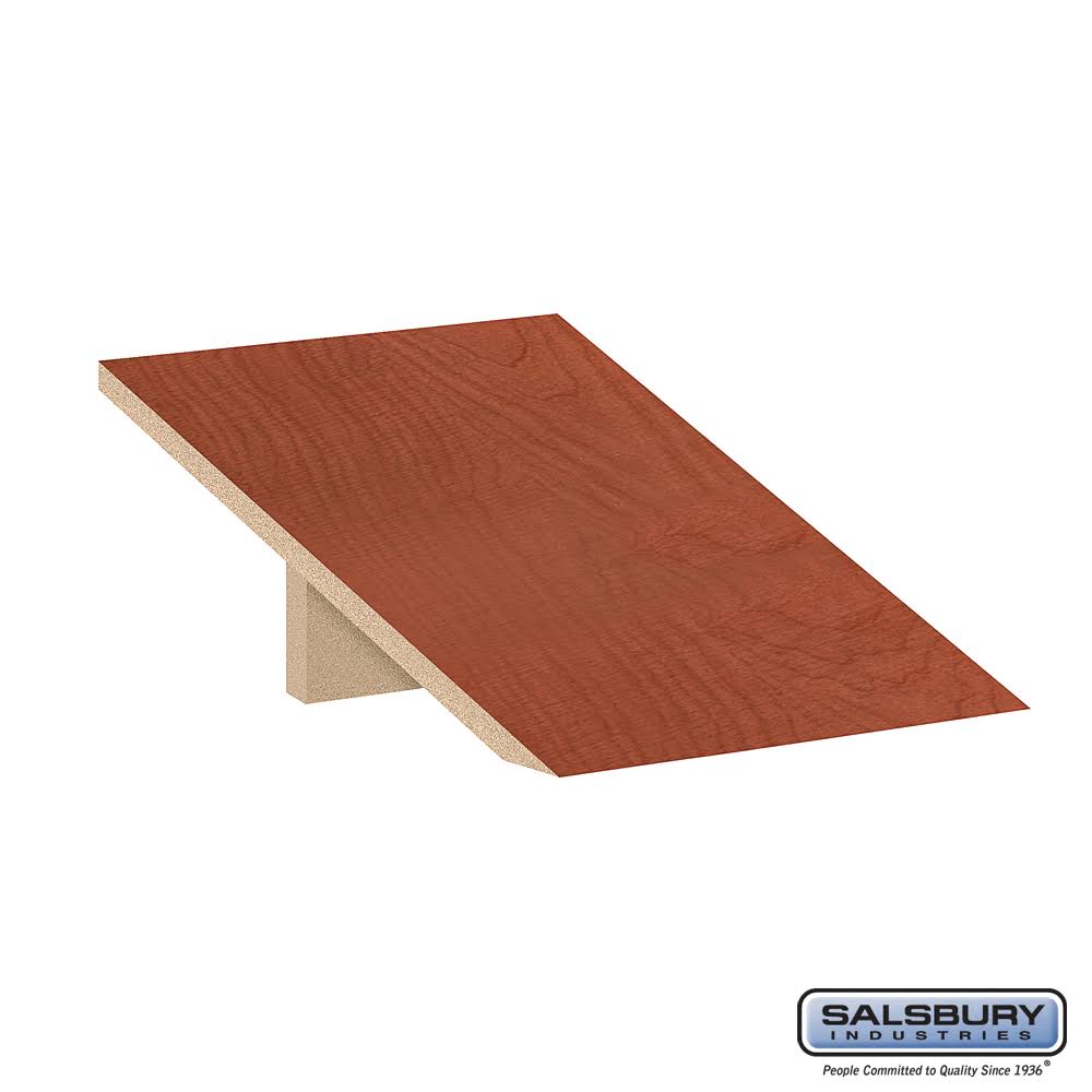 Cherry Sloping Hood for Wood Locker N17159