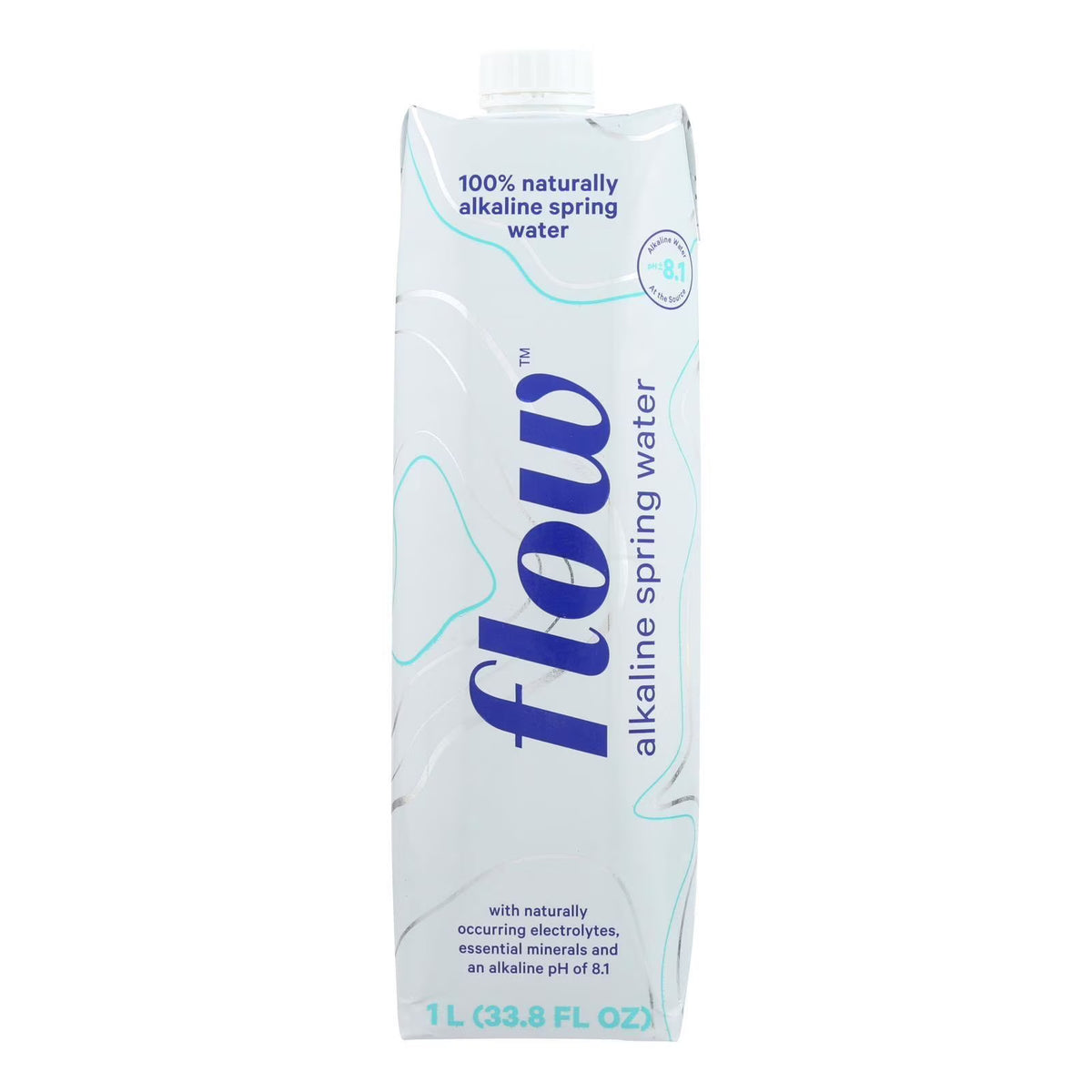 Alkaline Spring Water, 33.8 Fl oz Pack Of 12 P88552