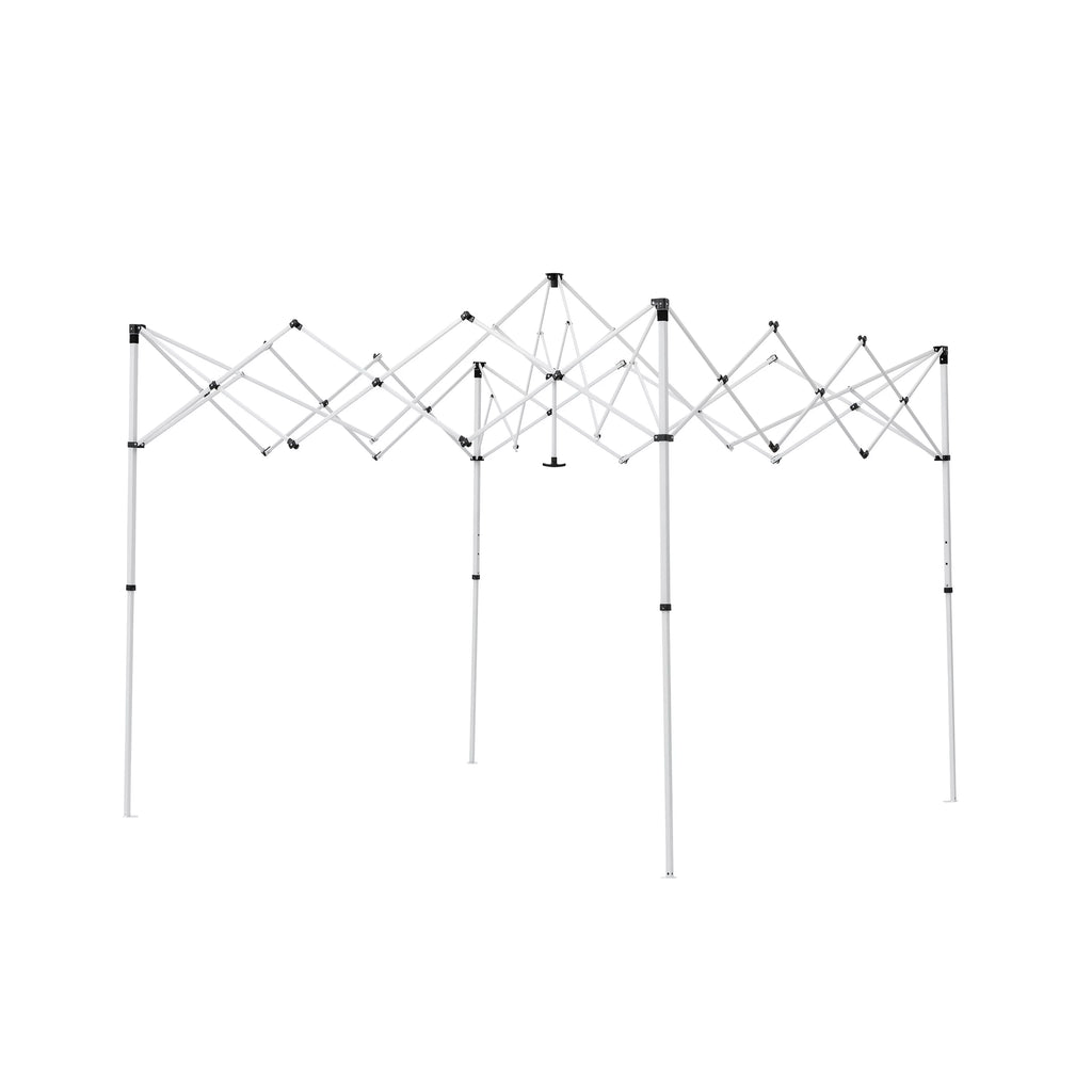 White 10 ft x 10 ft Instant Canopy T967