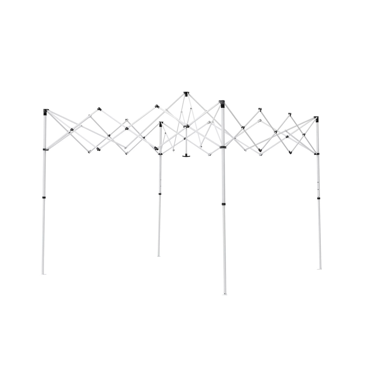 White 10 ft x 10 ft Instant Canopy T967