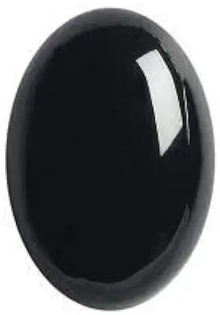 Natural Black Onyx Gemstone R6691