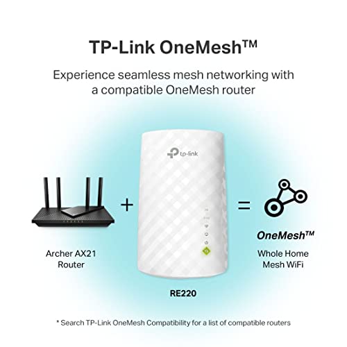 WiFi Extender with Ethernet Port, Dual Band 5GHz/2.4GHz X5974