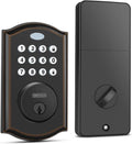 Keypad Deadbolt Lock, Keyless Entry Door Lock, Electronic Deadbolt, Pack of 2 Q212456