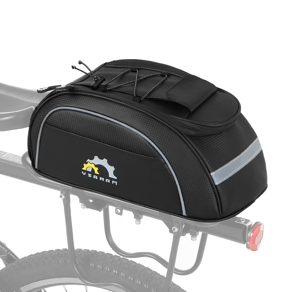 Waterproof Insulated Cooler Cycling Bag with Rear Rack Storage Pannier Trunk Bag Y10497