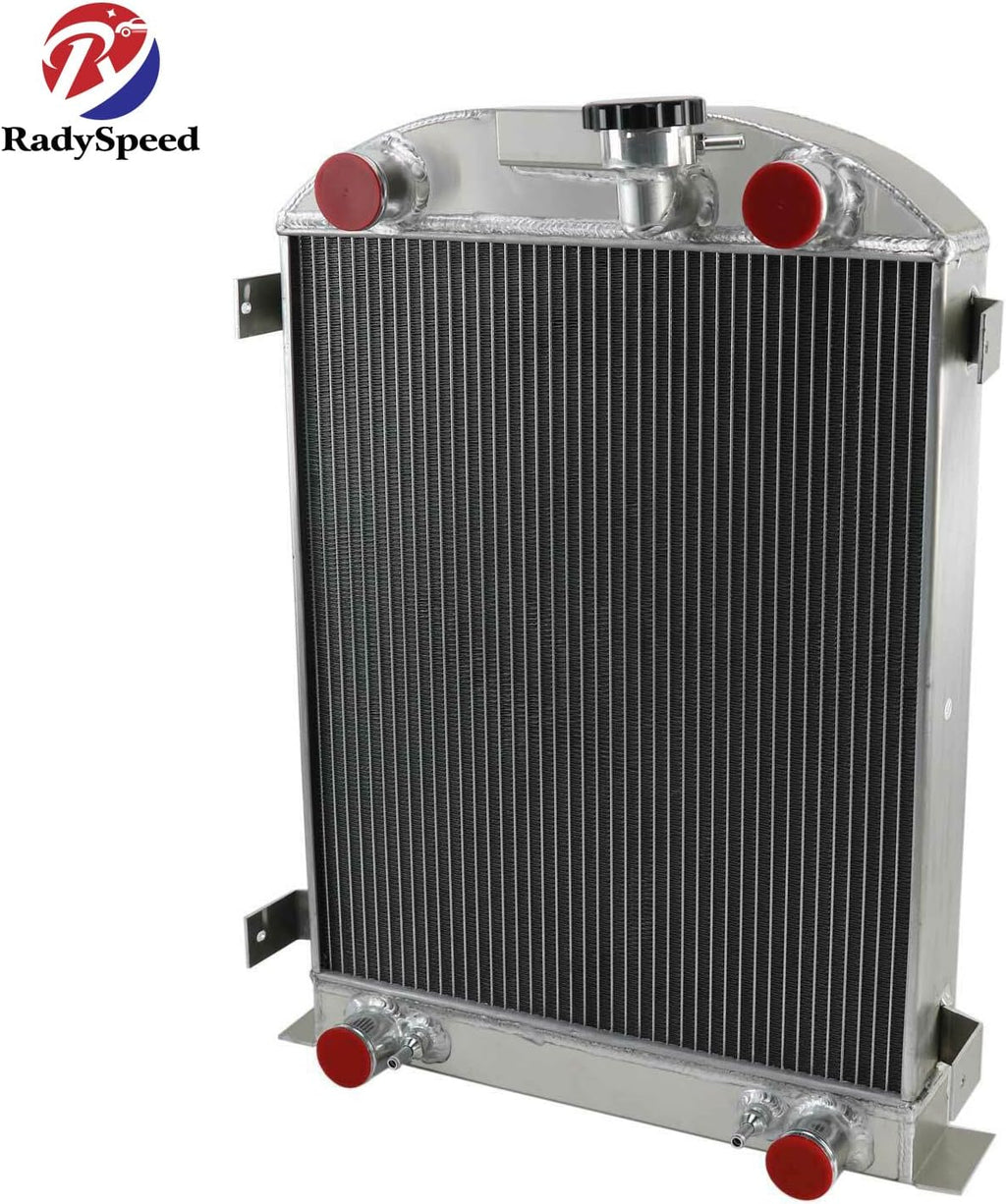4 Row Cooling Aluminum Radiator Q2748