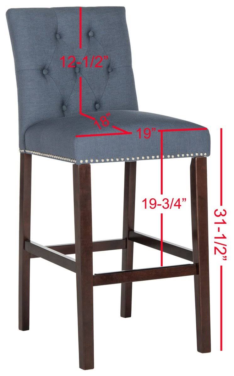 Navy Espresso Bar Stool N384551