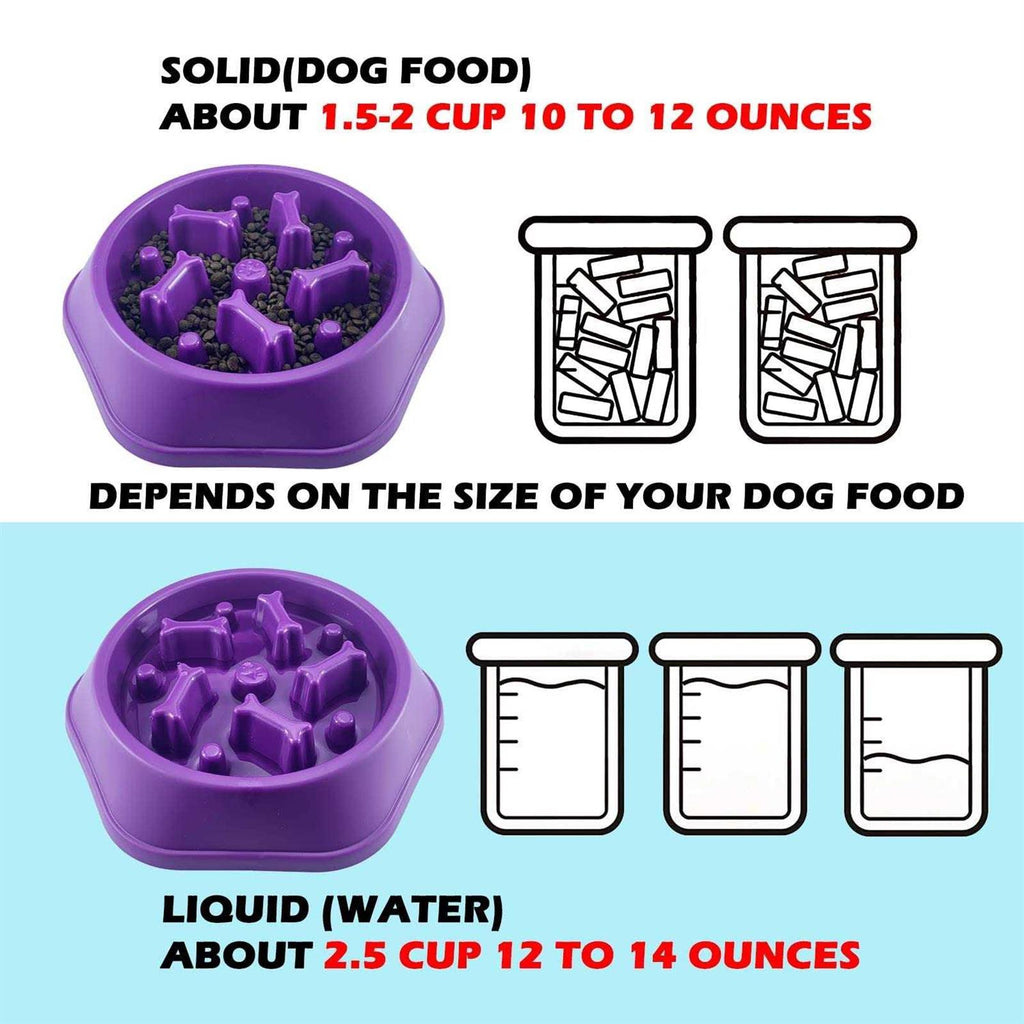 Slow Feeder Non Slip Dog Bowl X62233