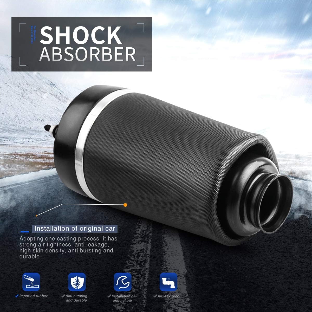 Front Air Suspension Shock D7205