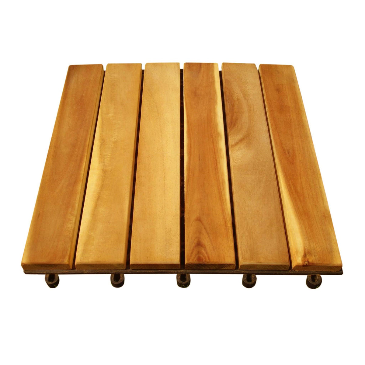 Acacia Interlocking Deck Tile Set of 10 F4825