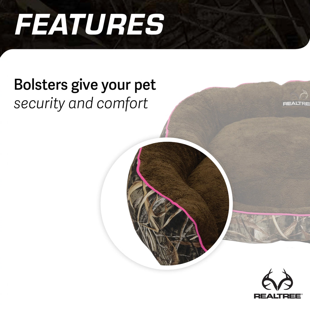 Camo Bolster Bed W32720