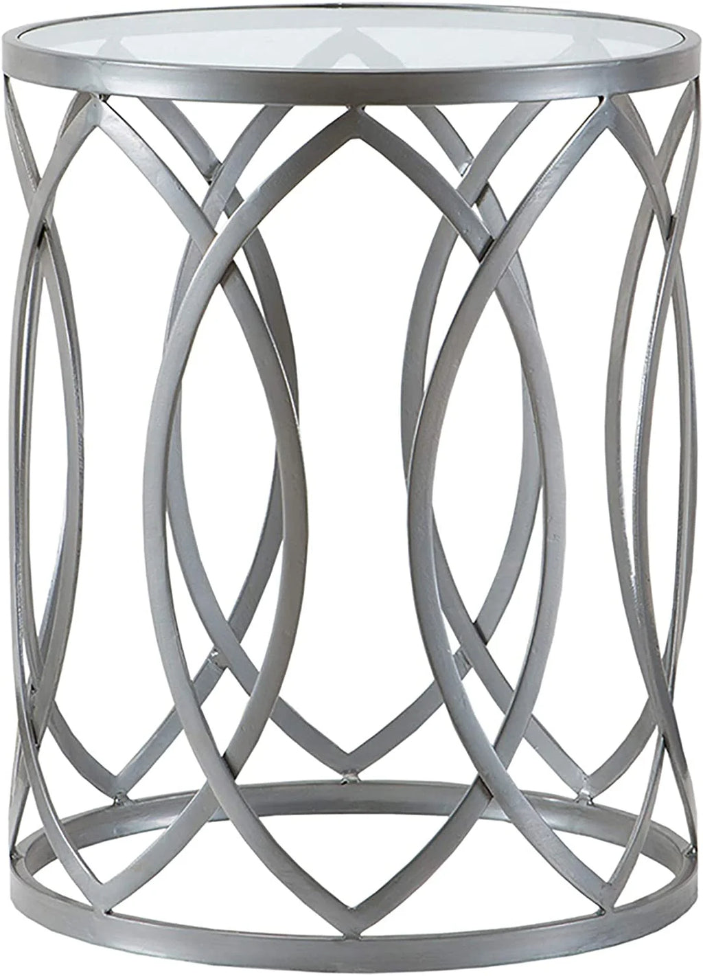 Glass Top Round Accent Table L74173