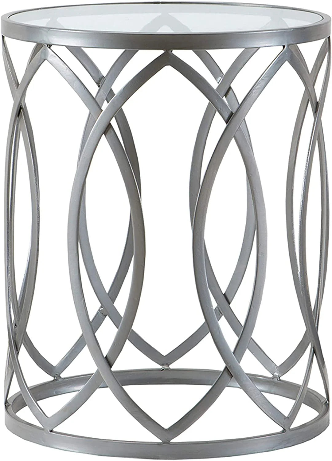 Glass Top Round Accent Table L74173