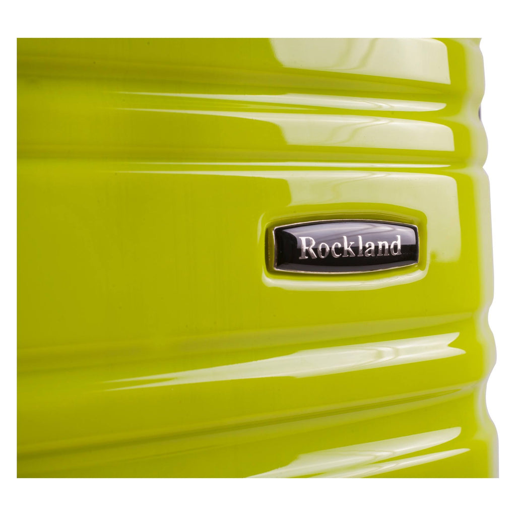 Green Expandable Polycarbonate Carry-On O932396