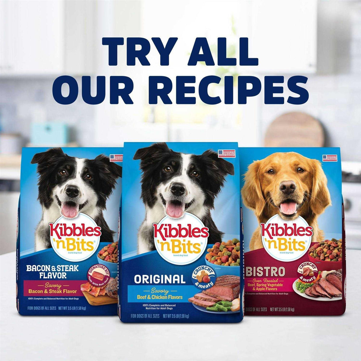 Original Beef & Chicken Dry Dog Food A7037