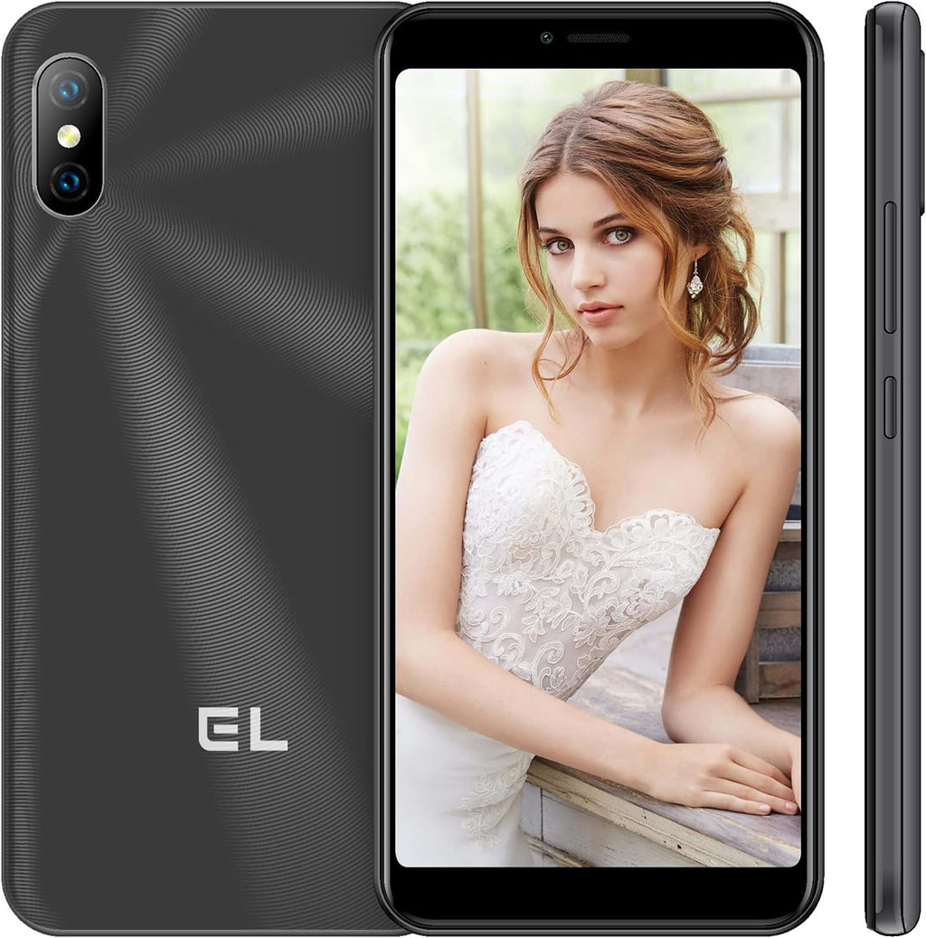 Unlocked 4G Dual SIM Smartphone, Android 8.1 5.5" Full-Screen, 2500mAh Battery, Red W73008
