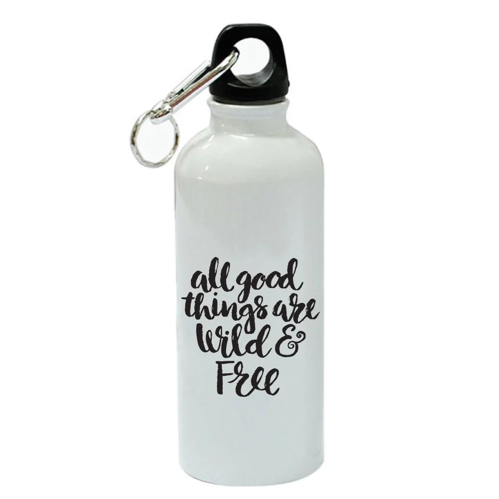 White Aluminum 20 oz Water Bottle X85348