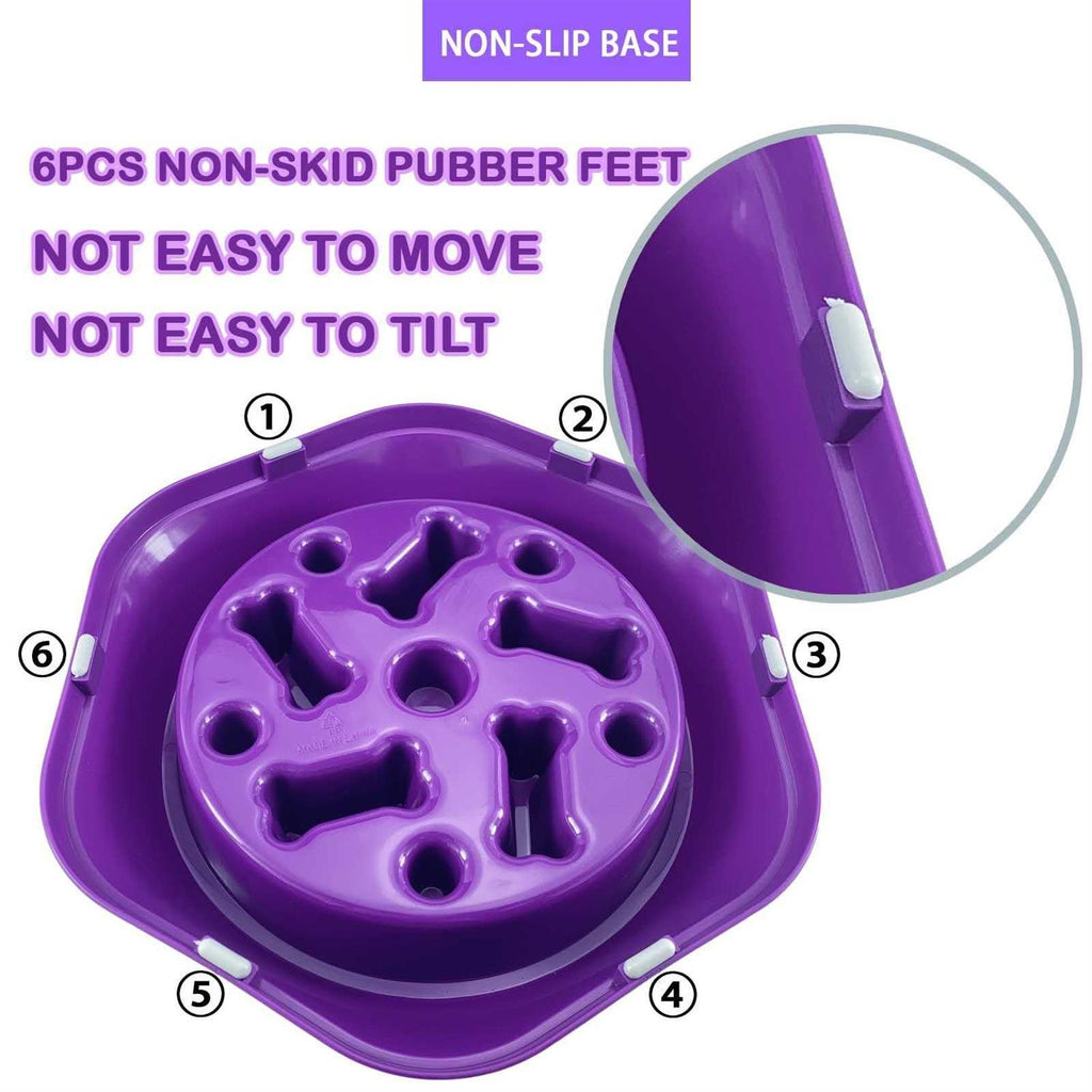 Slow Feeder Non Slip Dog Bowl X62233