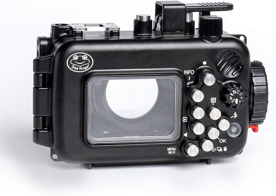Black Aluminum Underwater Housing for Olympus TG-6 W809158
