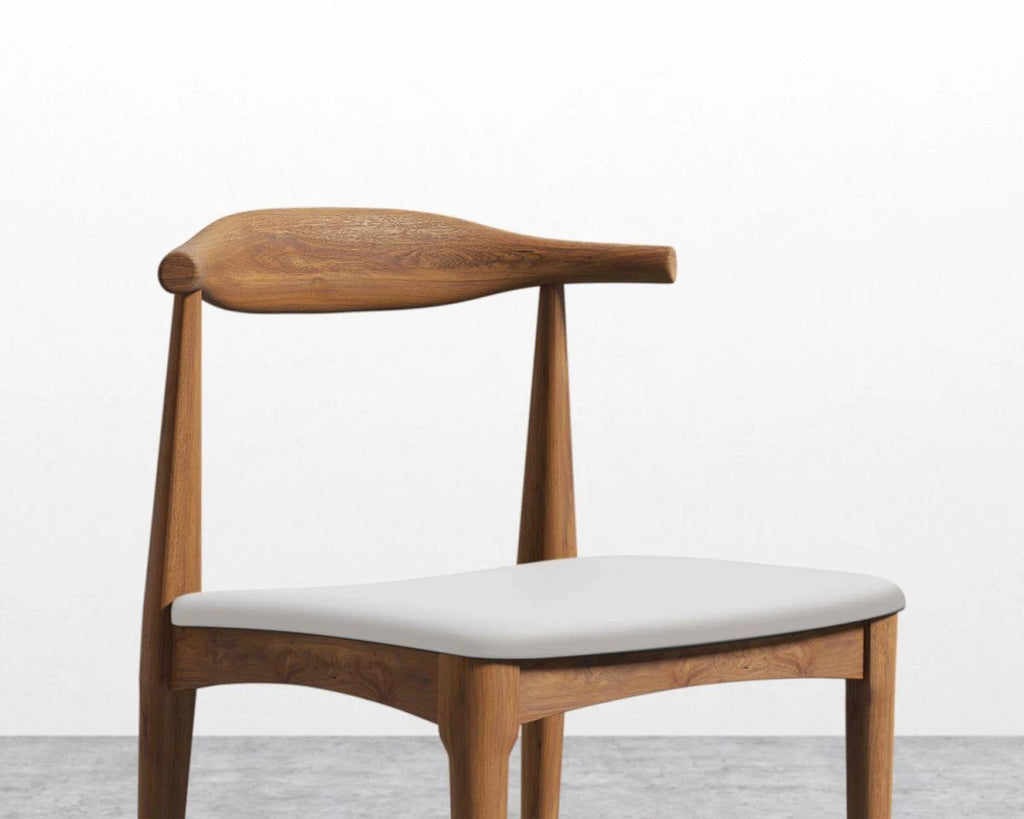 Chartreuse Walnut Stain Elbow Chair F364633