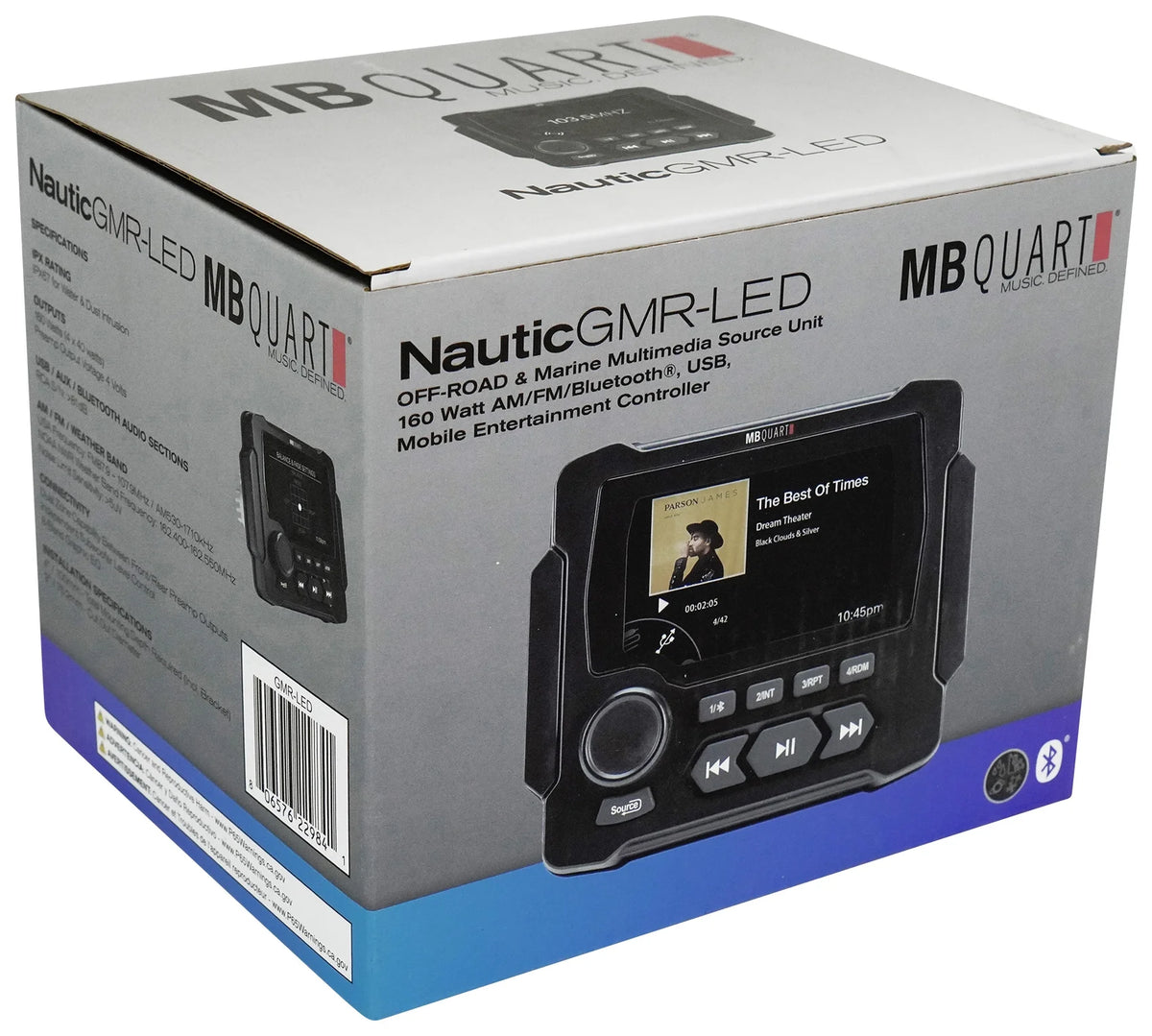 Marine Bluetooth Receiver with 4 6.5" Speakers C527097