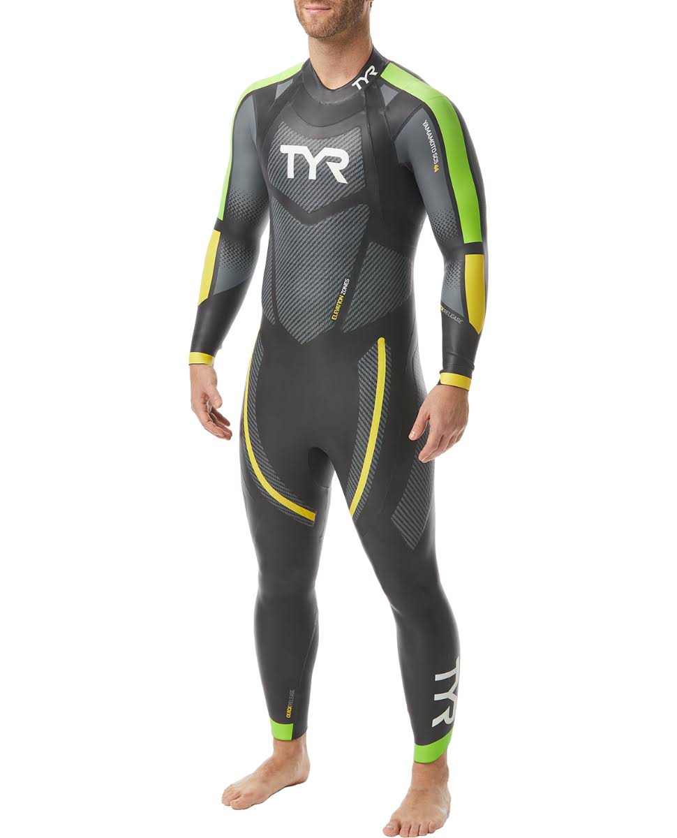 Black/Green/Yellow Wetsuit X-Small H118462