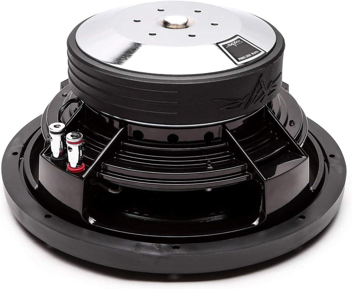 10" 800W Max Power Dual 2 Ohm Shallow Mount Subwoofers, Pair of 2 Q34389