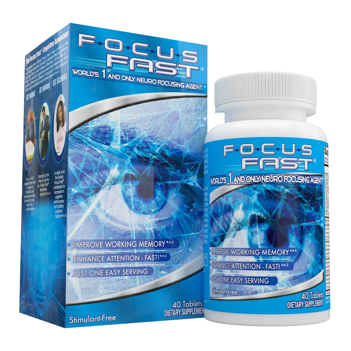 Caffeine Free Nootropic Brain Supplement M47230