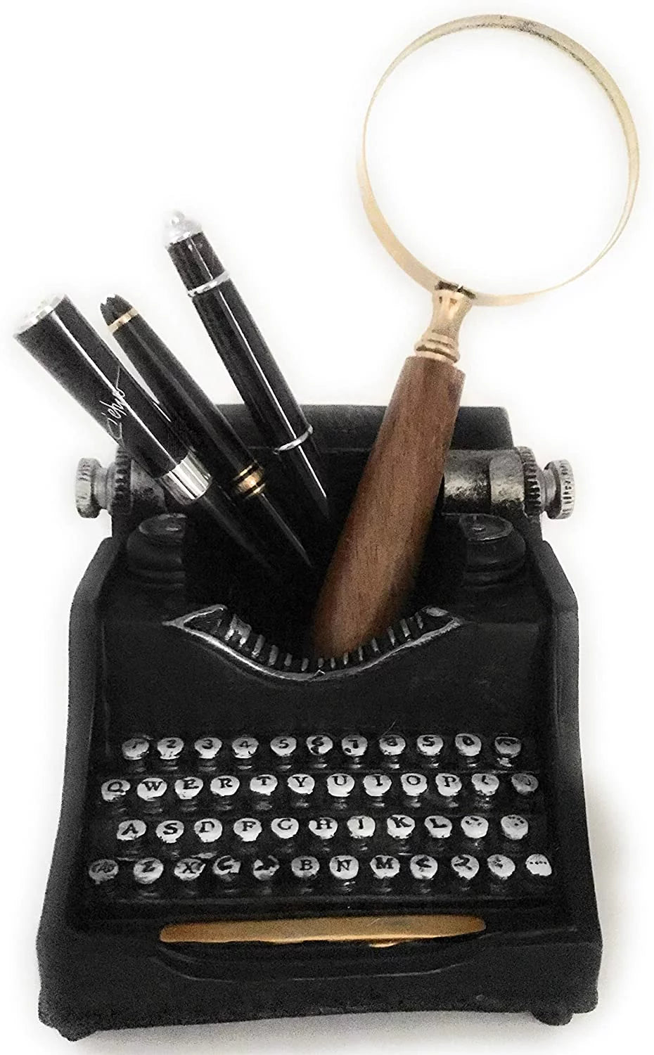 Vintage Typewriter Pencil Holder W9772