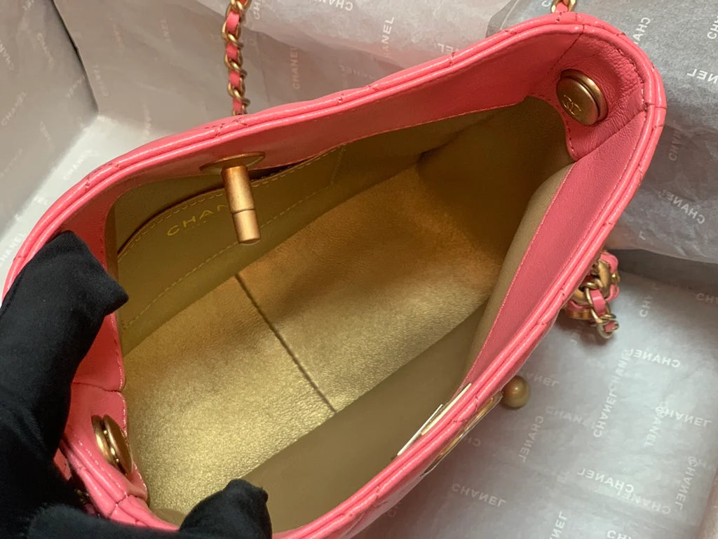 Pink Hobo Handbag F9262