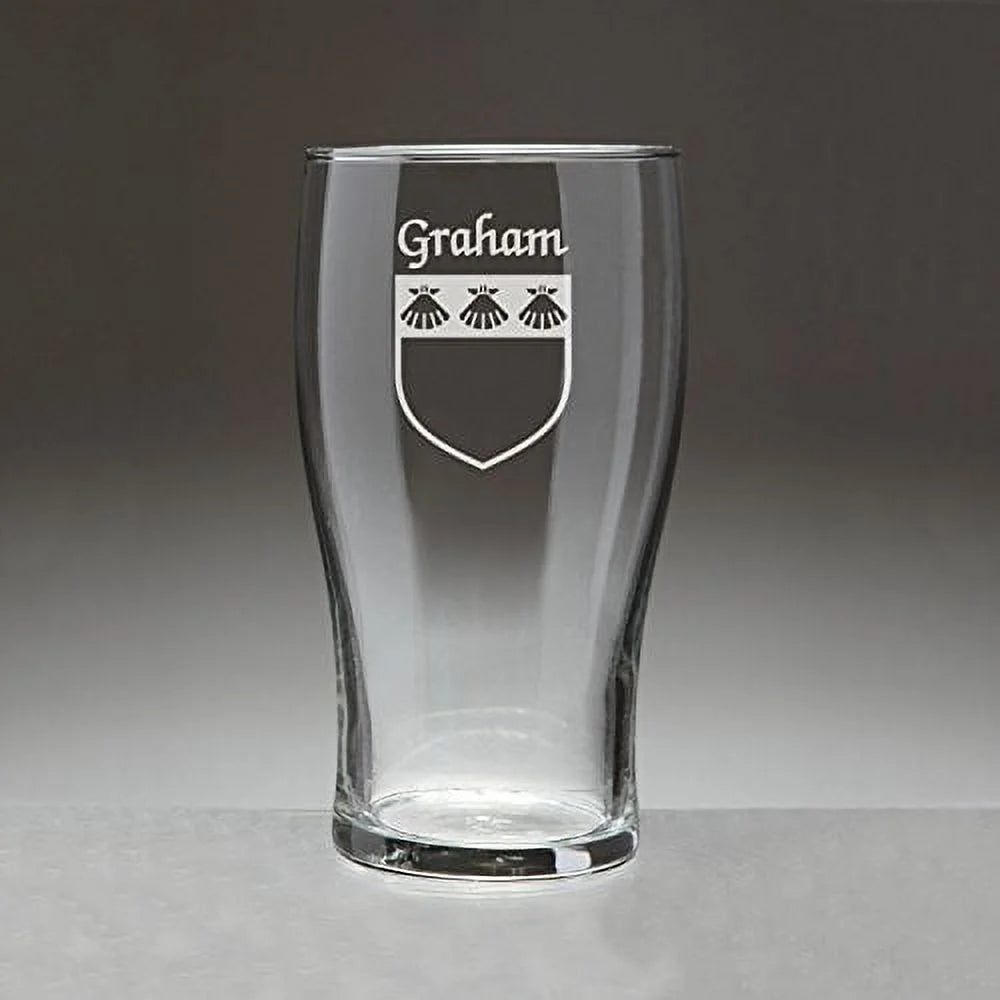 Irish Coat of Arms Tavern Glasses Set of 4 C18175