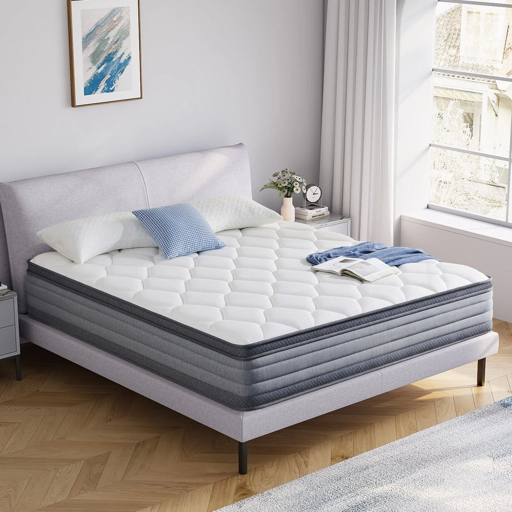 Queen 12 Hybrid Gel Memory Foam Innerspring Mattress R314