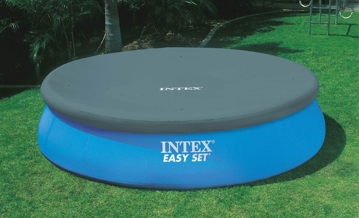 15ft x 42in Inflatable Round Swimming Pool & Pump Z65884
